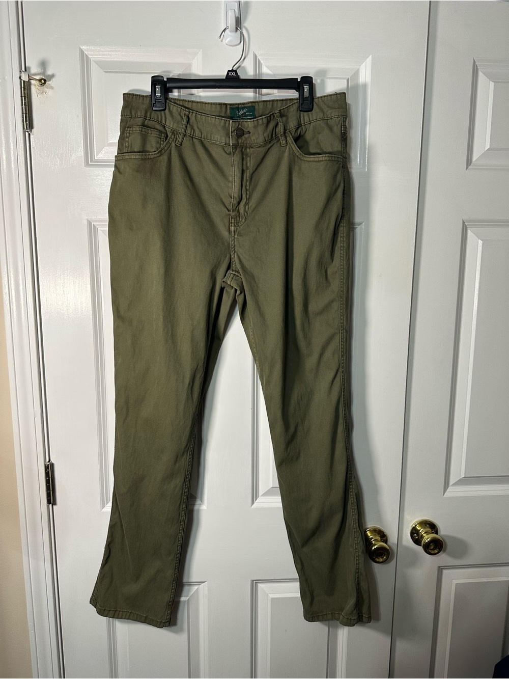 Woolrich Men’s Straight Jeans Olive Green